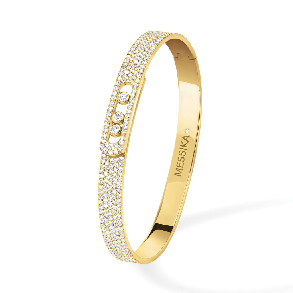 Messika Move Noa Armreif (12722-YG) aus Gelbgold mit Diamant