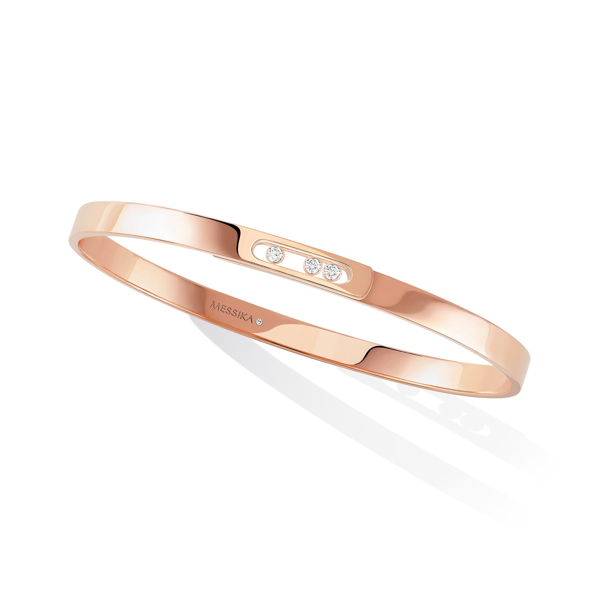 Messika Move Noa Armspange KM Übergröße (11640-PG) aus Roségold mit Diamant