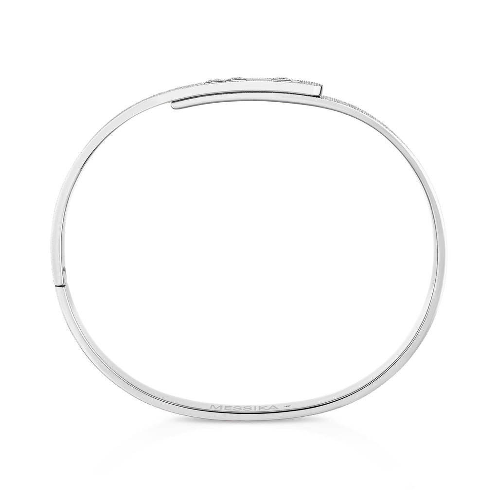Messika Move Noa Ciselé Armreif (14481-WG) aus Weißgold mit Diamant