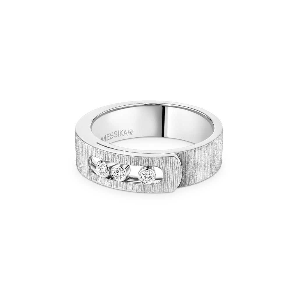 Messika Move Noa Ciselé Ring (14482-WG) aus Weißgold mit Diamant