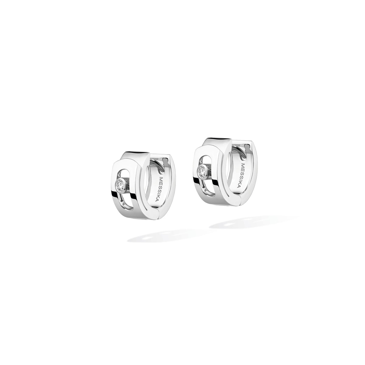 Messika Move Noa Creolen (15211-WG) aus Weißgold mit Diamant