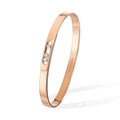 Messika Move Noa Diamant Armreif (10092-PG) aus Tricolor-Gold mit Diamant