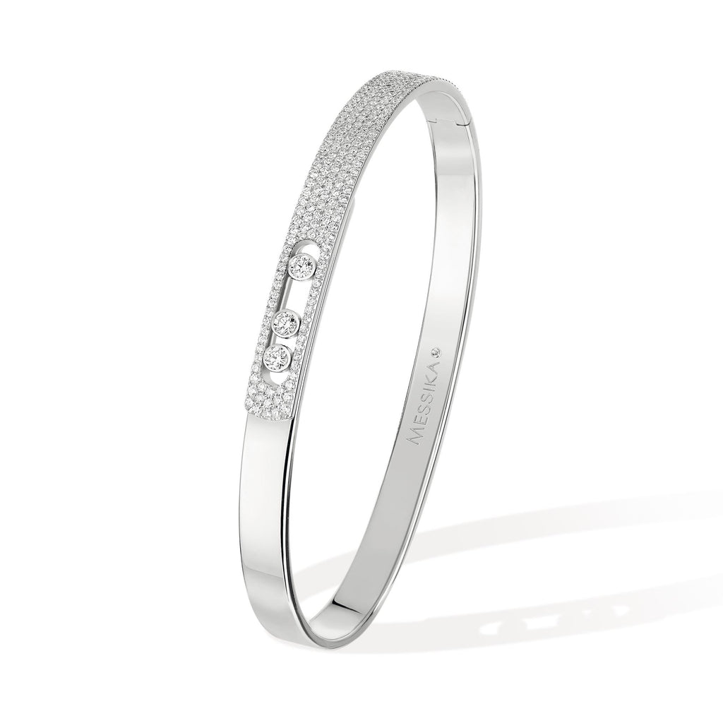 Messika Move Noa Diamant Armreif (10093-WG) aus Tricolor-Gold mit Diamant