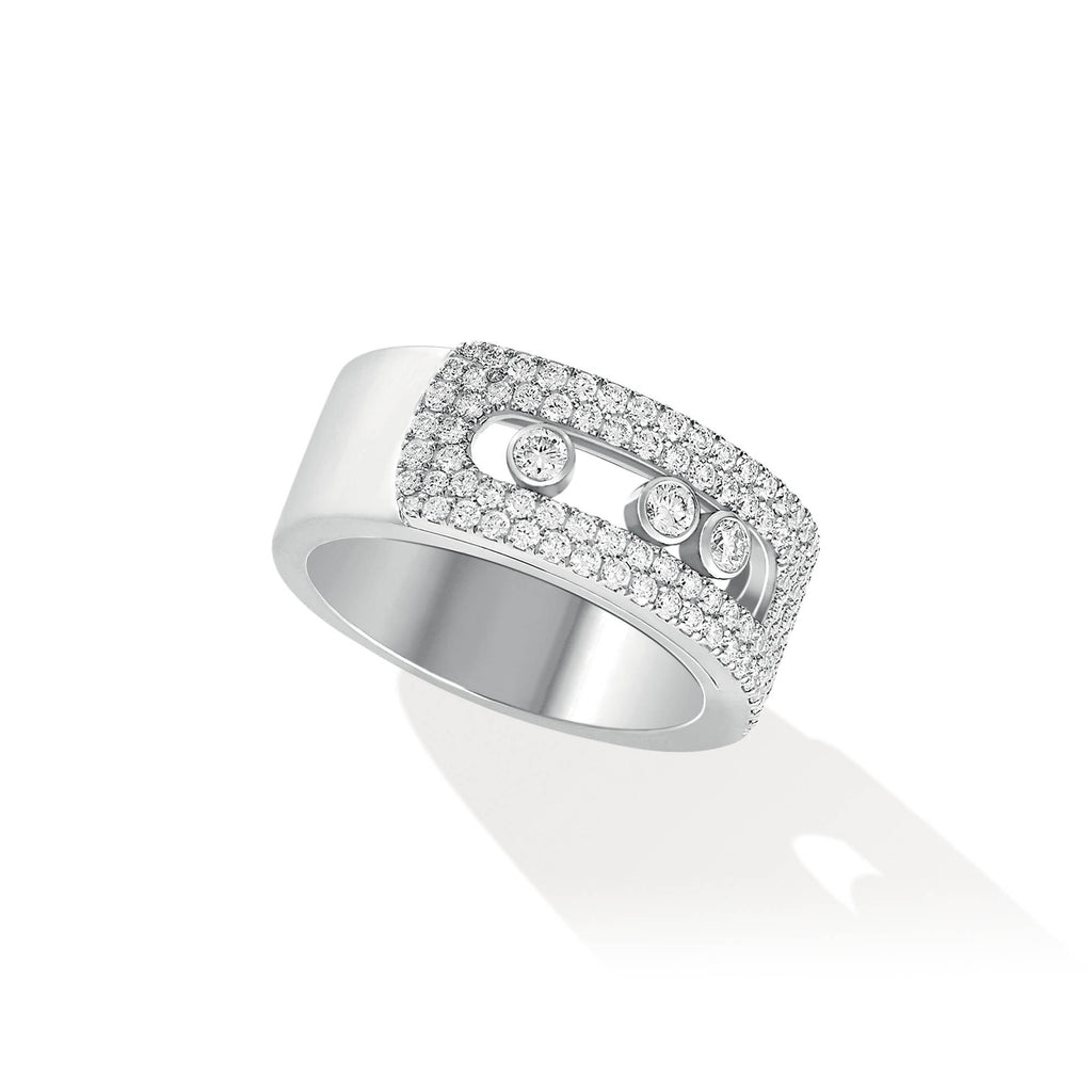 Messika Move Noa GM Ring (10102-WG) aus Weißgold mit Diamant