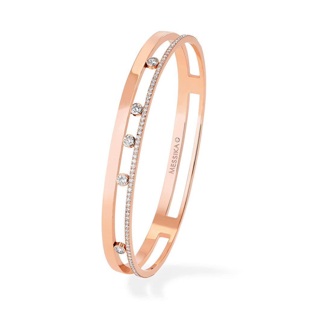 Messika Move Romane Armreif (06514-PG) aus Roségold mit Diamant