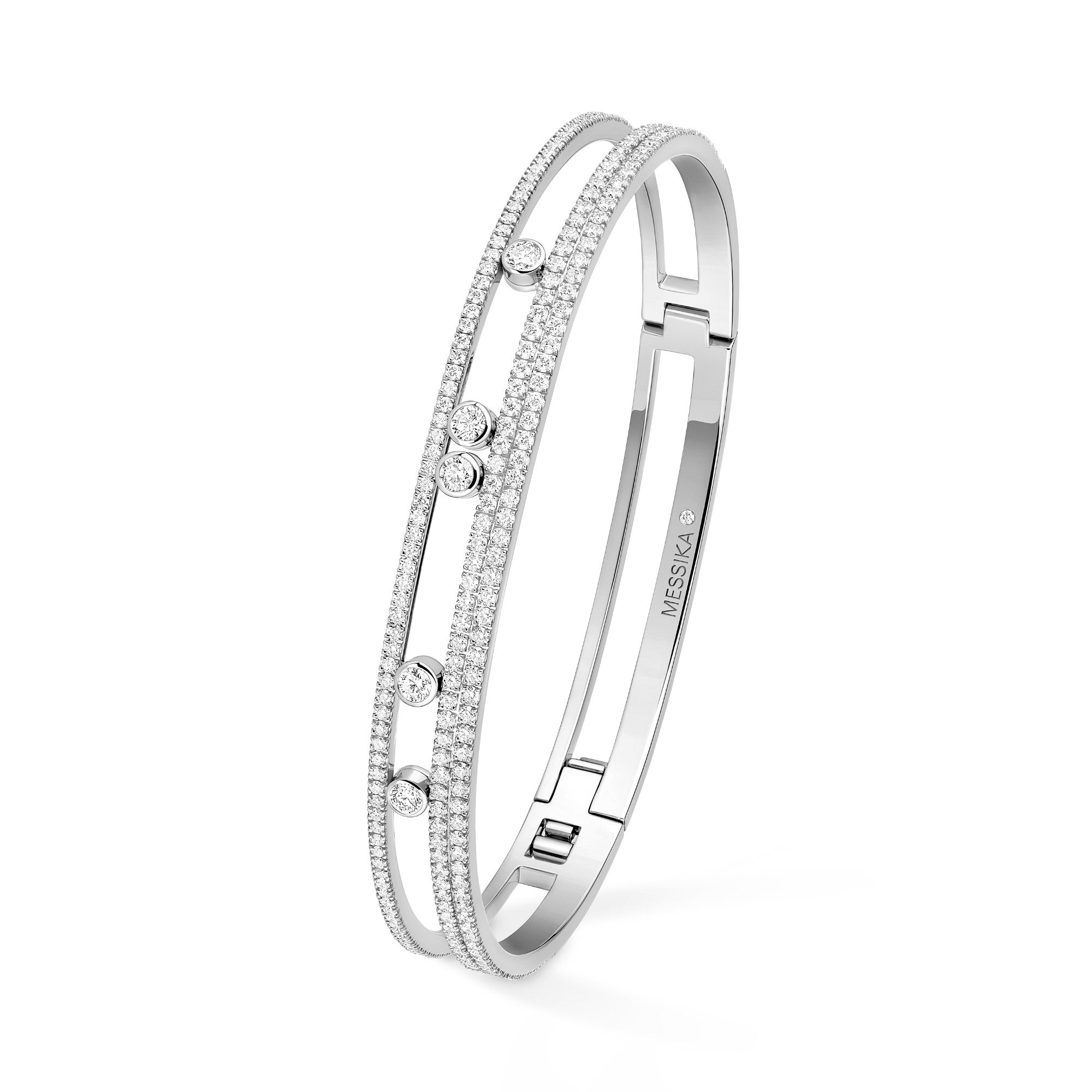 Messika Move Romane Armreif (13914-WG) aus Weißgold mit Diamant