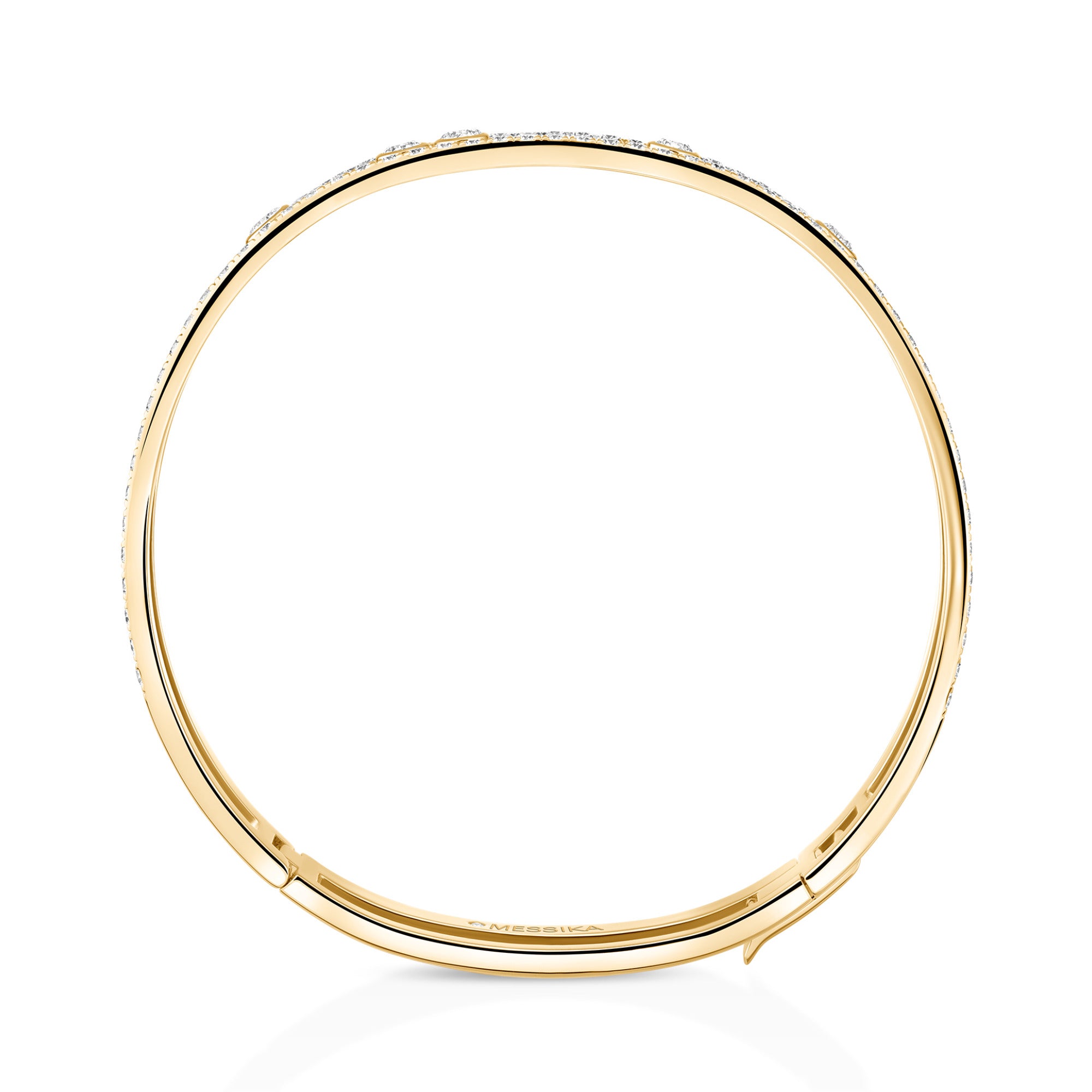 Messika Move Romane Armreif (13914-YG) aus Gelbgold mit Diamant