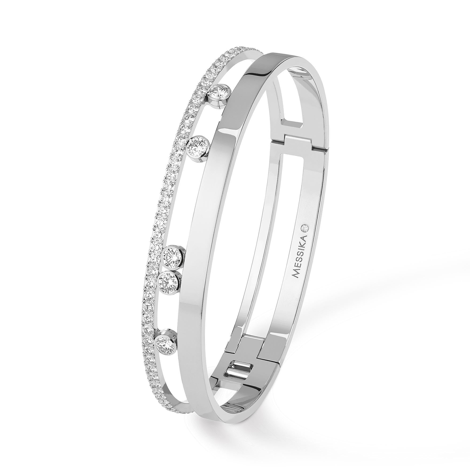 Messika Move Romane GM Armspange (06747-WG) aus Weißgold mit Diamant