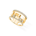 Messika Move Romane GM Ring (06659-YG) aus Gelbgold mit Diamant