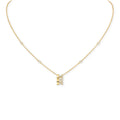 Messika Move Romane Halskette (07158-YG) aus Gelbgold mit Diamant