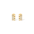Messika Move Romane Mini Creolen (07178-YG) aus Gelbgold mit Diamant