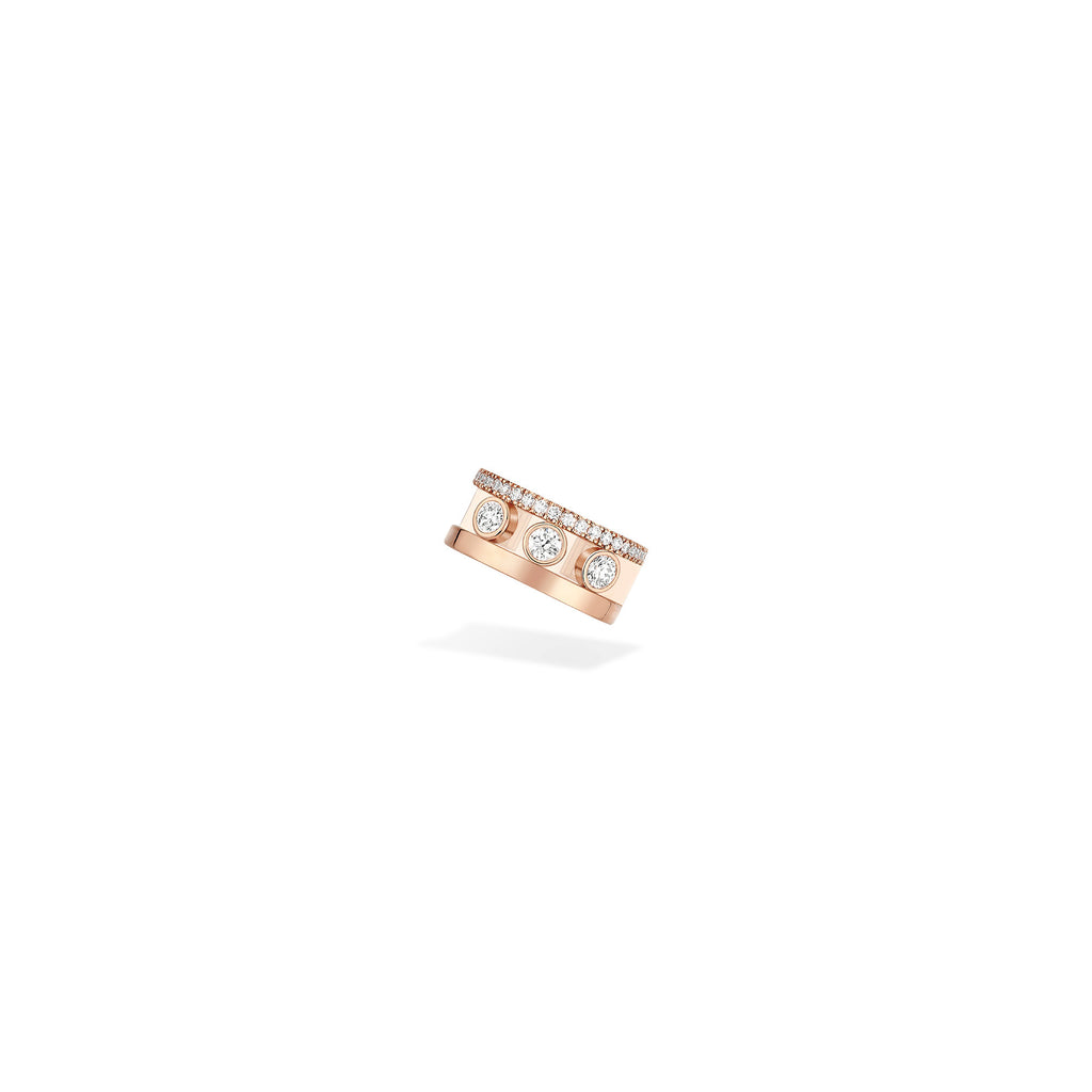 Messika Move Romane Ohrclip (10120-PG) aus Roségold mit Diamant