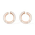 Messika Move Romane PM Ohrringe (06689-PG) aus Roségold mit Diamant