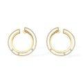 Messika Move Romane PM Ohrringe (06689-YG) aus Gelbgold mit Diamant