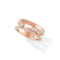 Messika Move Romane Ring (06516-PG) aus Roségold mit Diamant