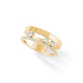 Messika Move Romane Ring (06516-YG) aus Gelbgold mit Diamant