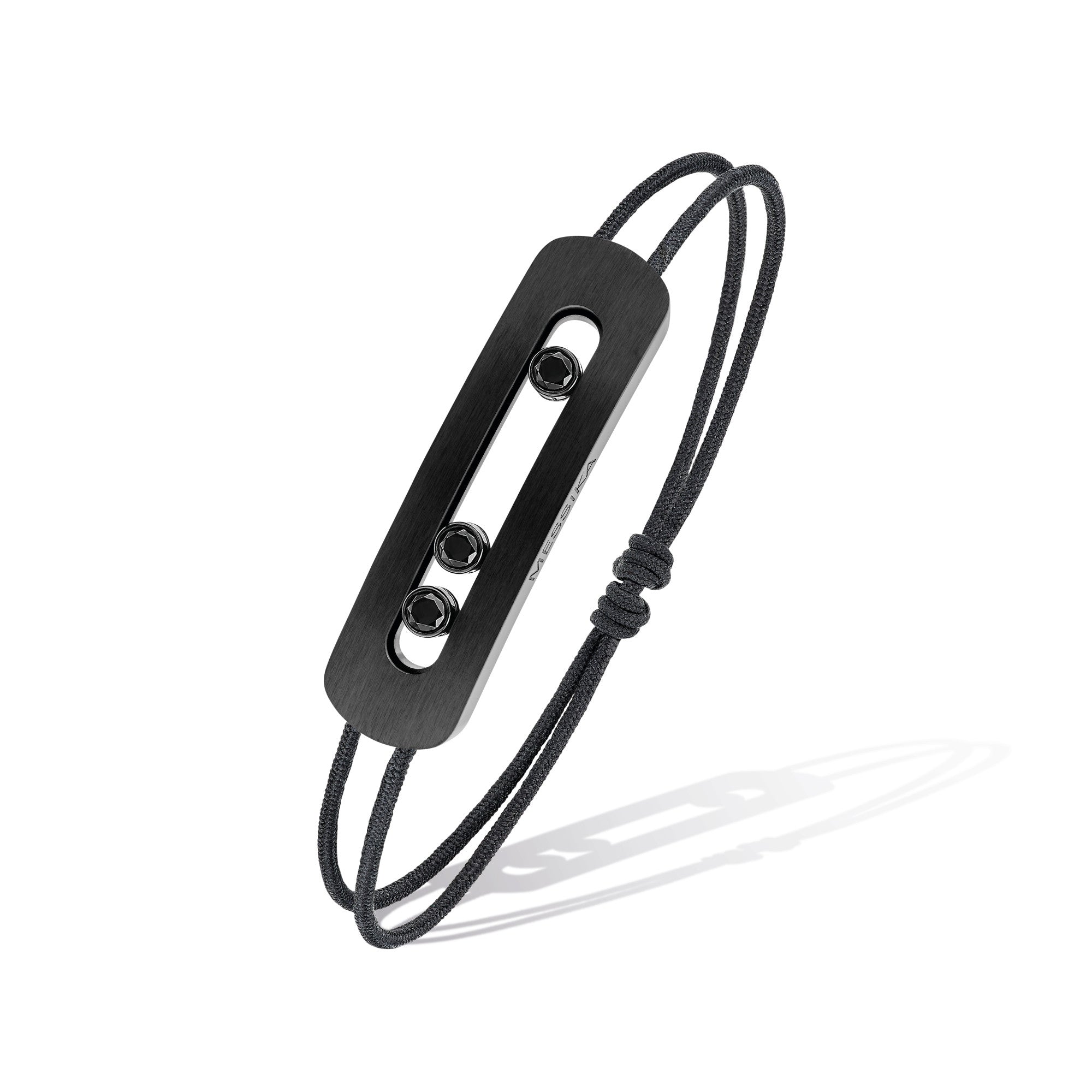 Messika Move Titanium Armband (12534-TB) aus Titan mit Diamant