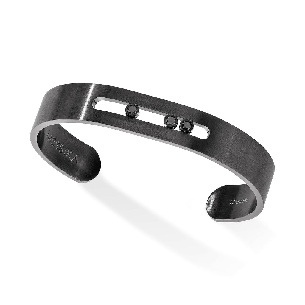 Messika Move Titanium Black Armspange (06553-TB) aus Titan mit Diamant