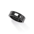 Messika Move Titanium Black PM Ring (07165-TB) aus Titan mit Diamant
