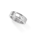 Messika Move Titanium Black PM Ring (07166-TN) aus Titan mit Diamant
