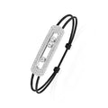 Messika Move Titanium XL Armband mit Schnur (14379-TN) aus Titan mit Diamant