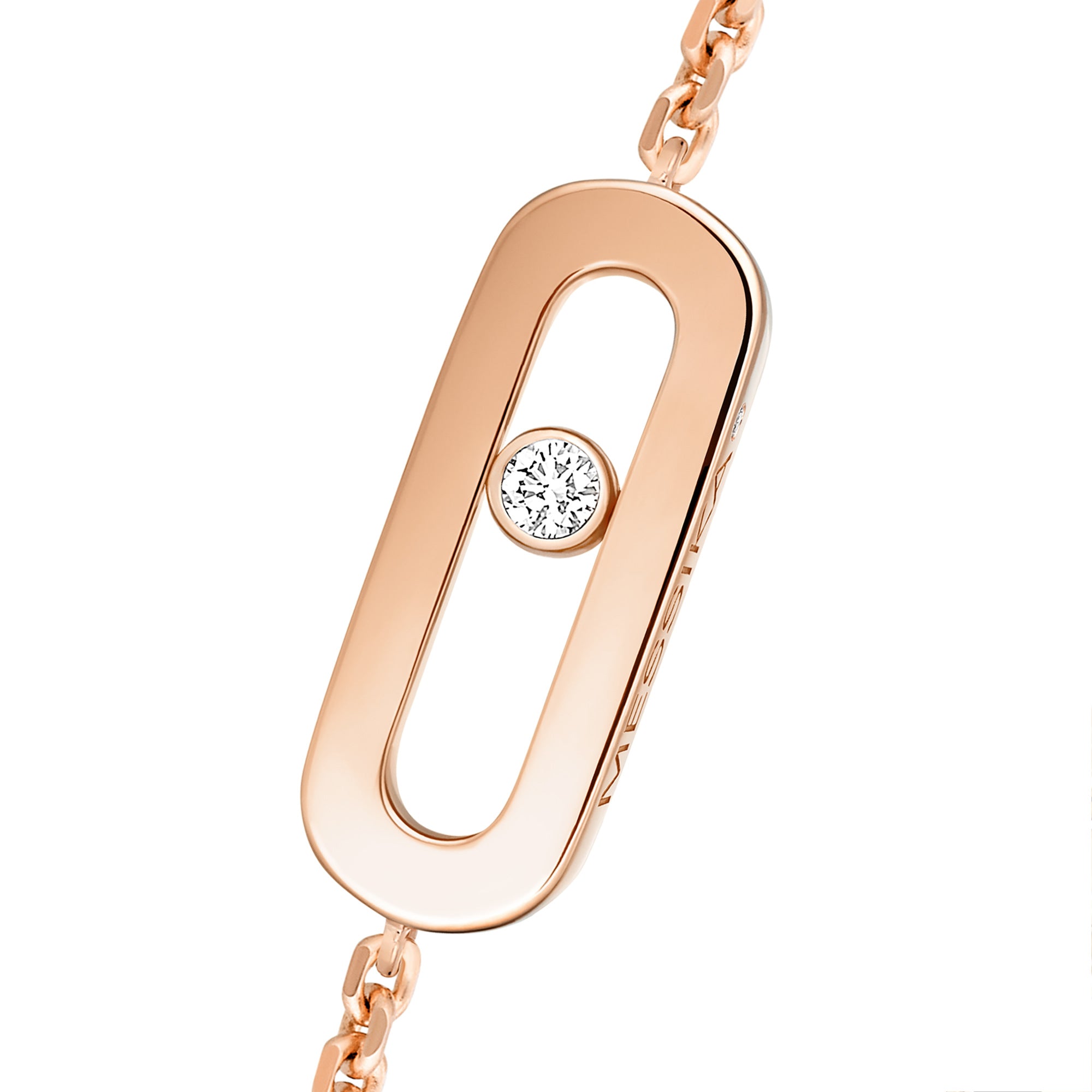 Messika Move Uno Armband (14644-PG) aus Roségold mit Diamant