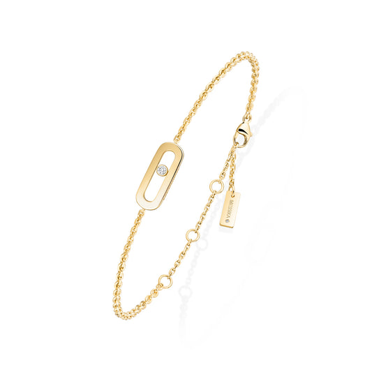 Messika Move Uno Armband (14644-YG) aus Gelbgold mit Diamant