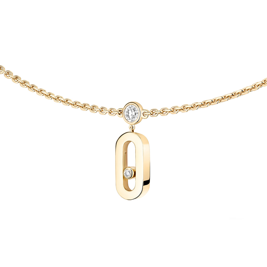 Messika Move Uno Choker mit Quaste (14588-YG) aus Gelbgold mit Diamant