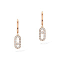 Messika Move Uno Creolen (12037-PG) aus Roségold mit Diamant