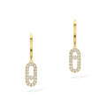 Messika Move Uno Creolen (12037-YG) aus Gelbgold mit Diamant