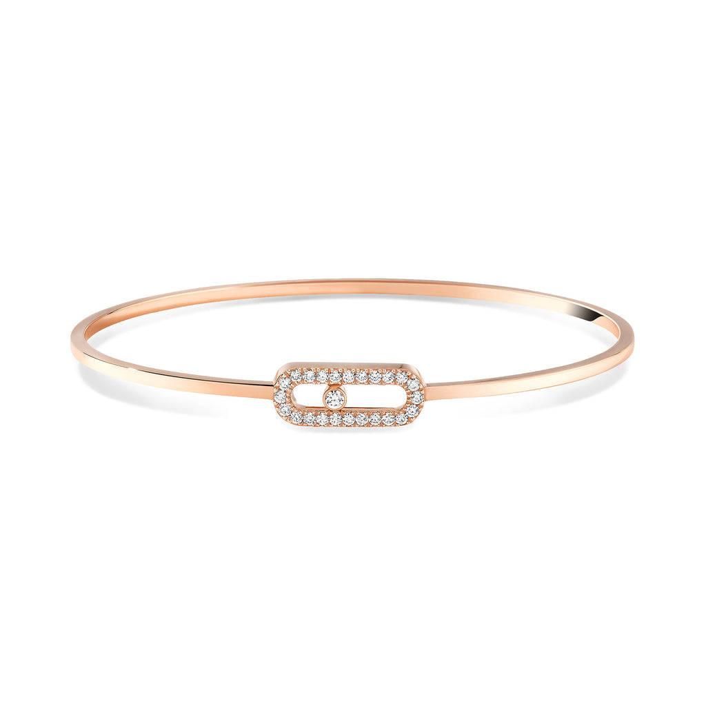 Messika Move Uno Flex Armreif (11134-PG) aus Roségold mit Diamant