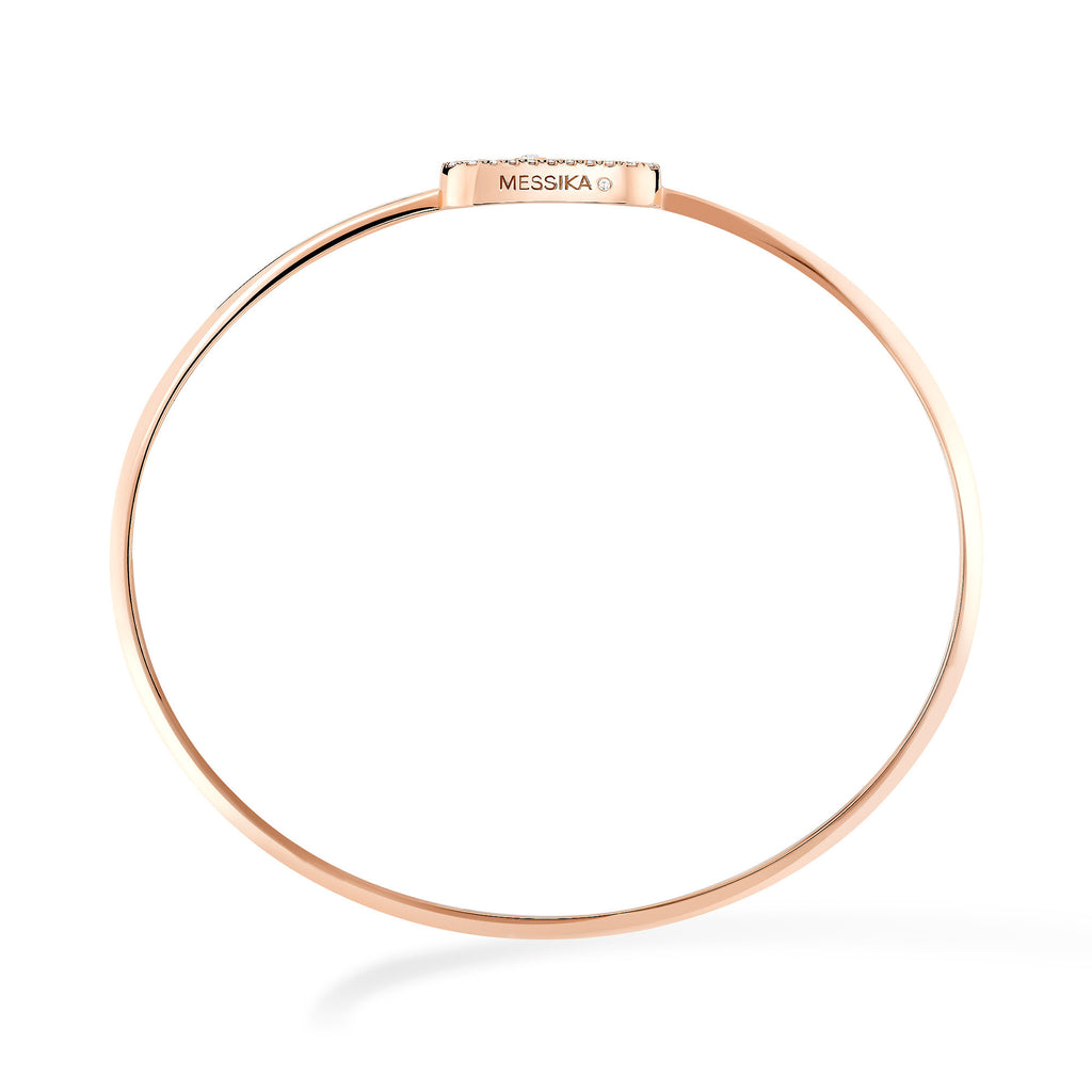 Messika Move Uno Flex Armreif (11134-PG) aus Roségold mit Diamant