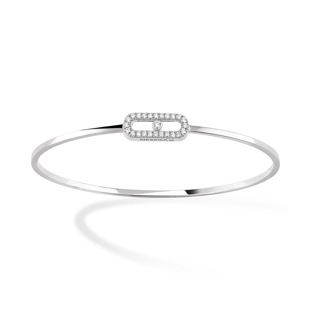 Messika Move Uno Flex Armreif (11134-WG) aus Weißgold mit Diamant