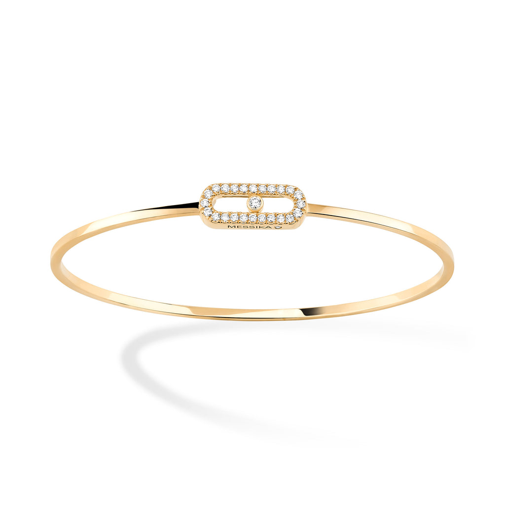 Messika Move Uno Flex Armreif (11134-YG) aus Gelbgold mit Diamant