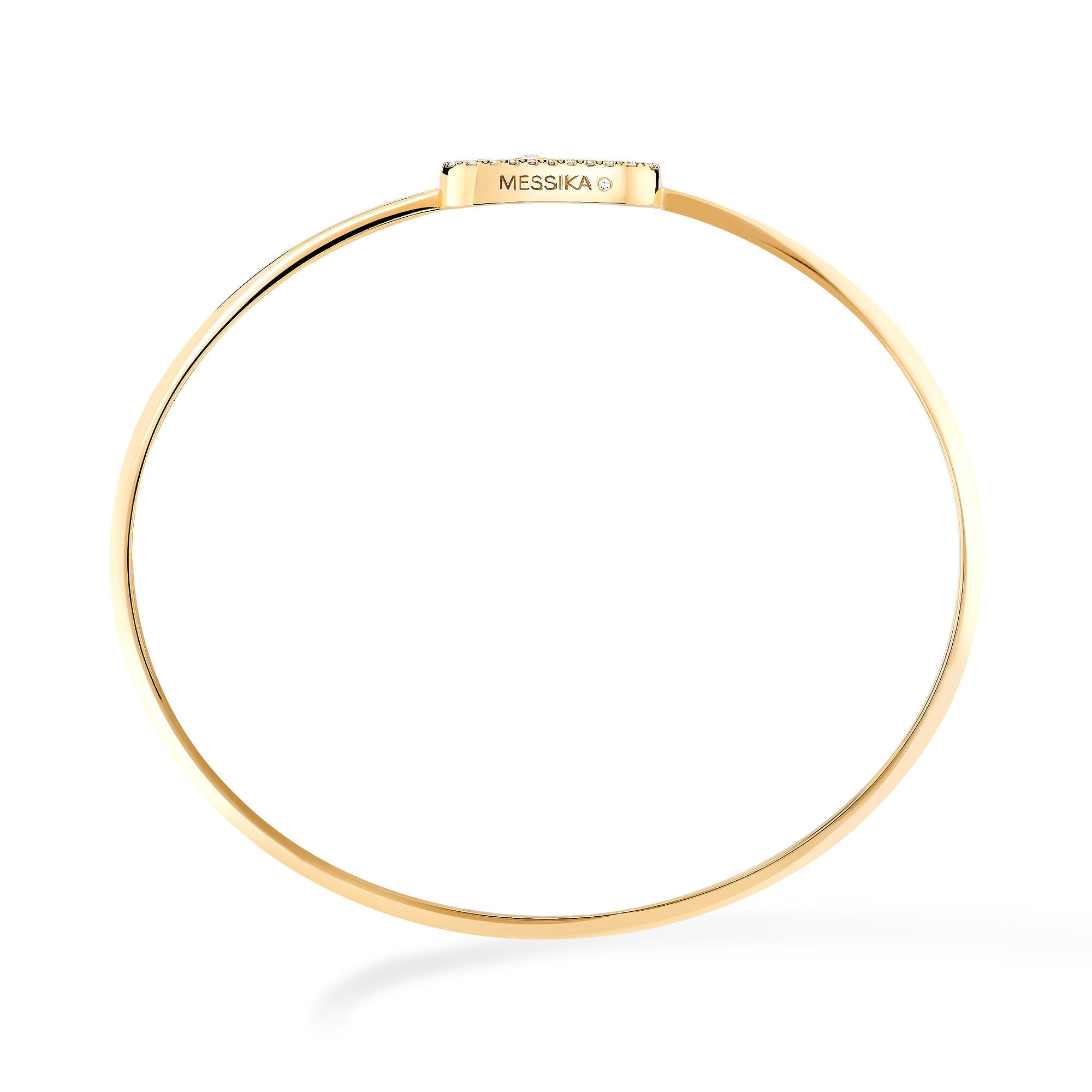 Messika Move Uno Flex Armreif (11134-YG) aus Gelbgold mit Diamant