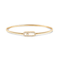 Messika Move Uno Flex Armreif (12057-YG) aus Gelbgold mit Diamant