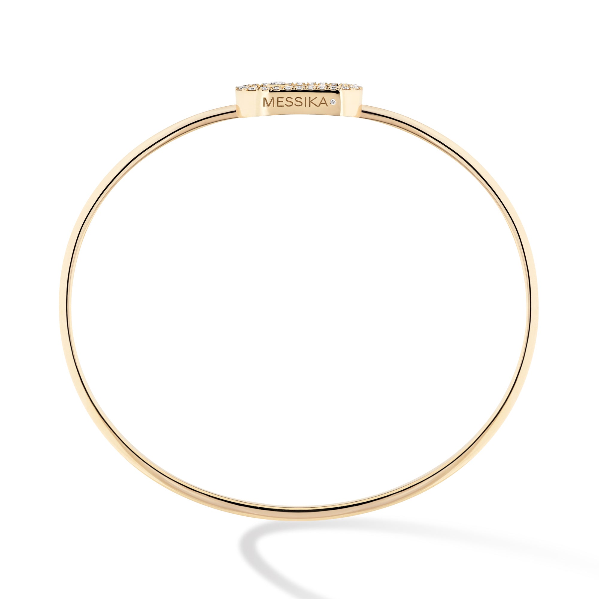 Messika Move Uno Flex Armreif (12057-YG) aus Gelbgold mit Diamant