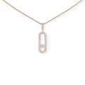 Messika Move Uno GM Kette (12058-PG) aus Roségold mit Diamant