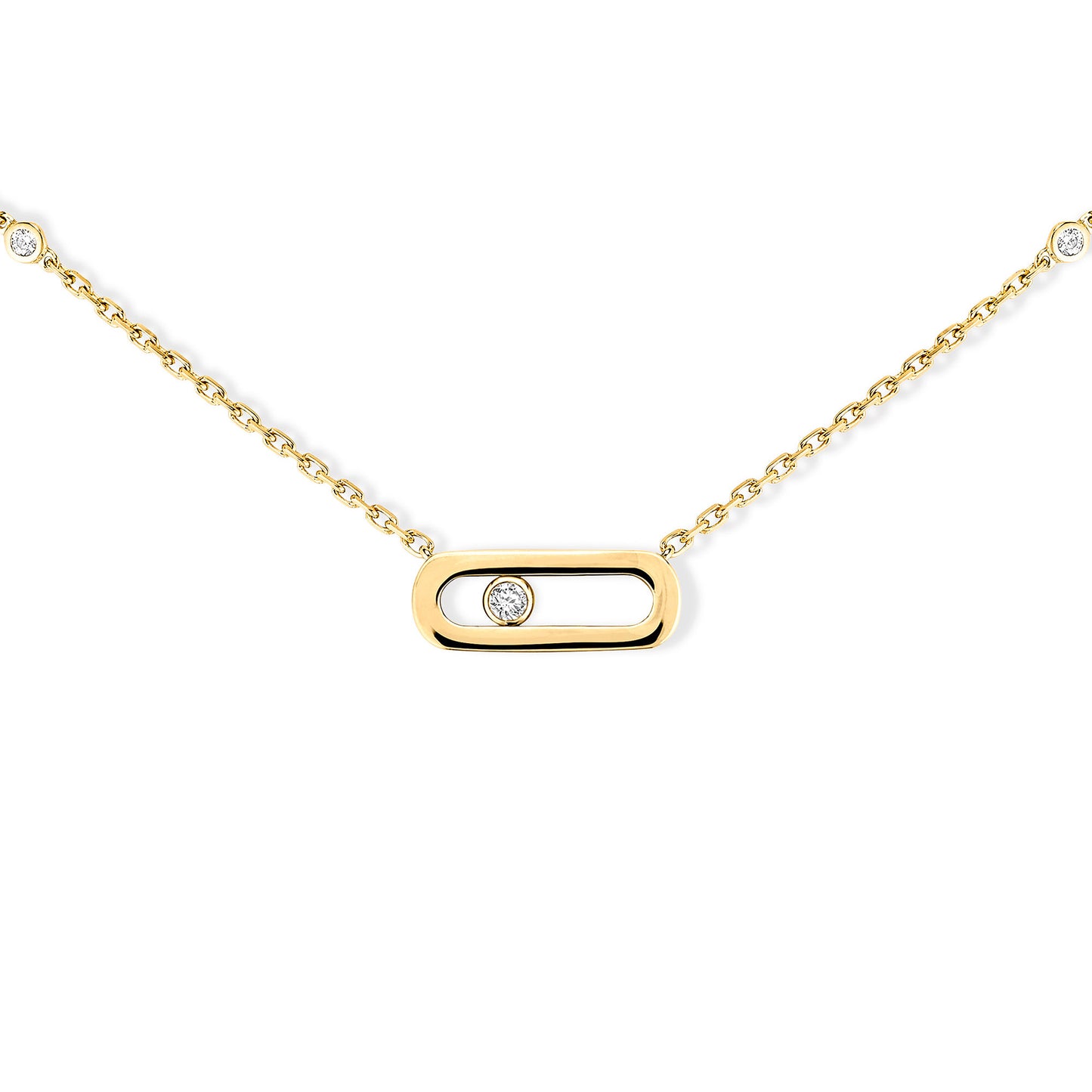 Move Uno Gold Kette, Gelbgold • Diamant von Messika (10053-YG)