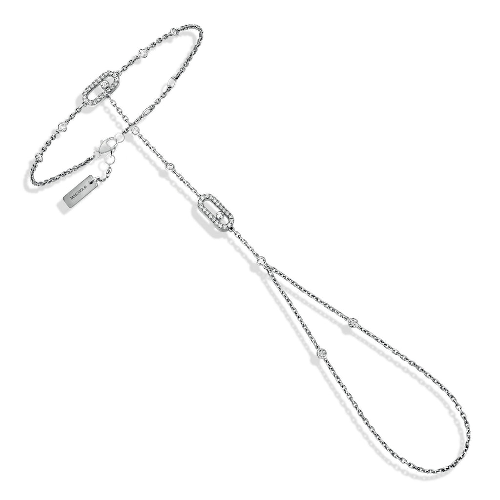 Messika Move Uno Handkette (12021-WG) aus Weißgold mit Diamant