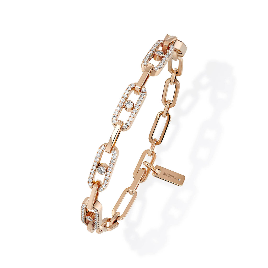 Messika Move Uno Multi Armband (12187-PG) aus Roségold mit Diamant
