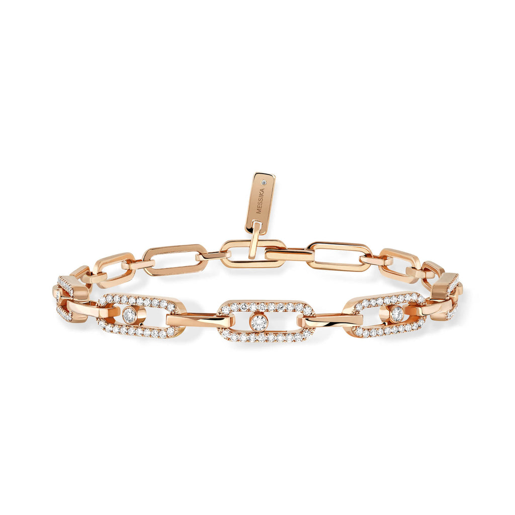 Messika Move Uno Multi Armband (12187-PG) aus Roségold mit Diamant