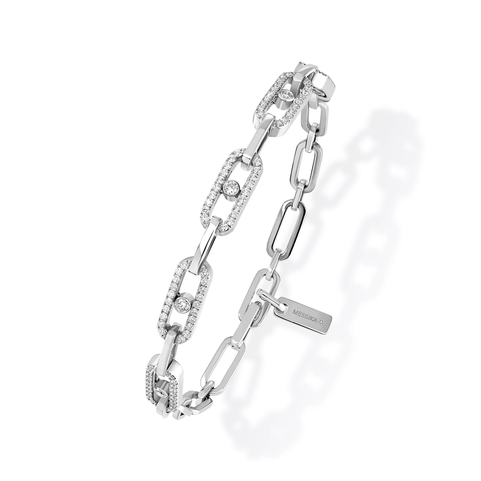 Messika Move Uno Multi Armband (12187-WG) aus Weißgold mit Diamant