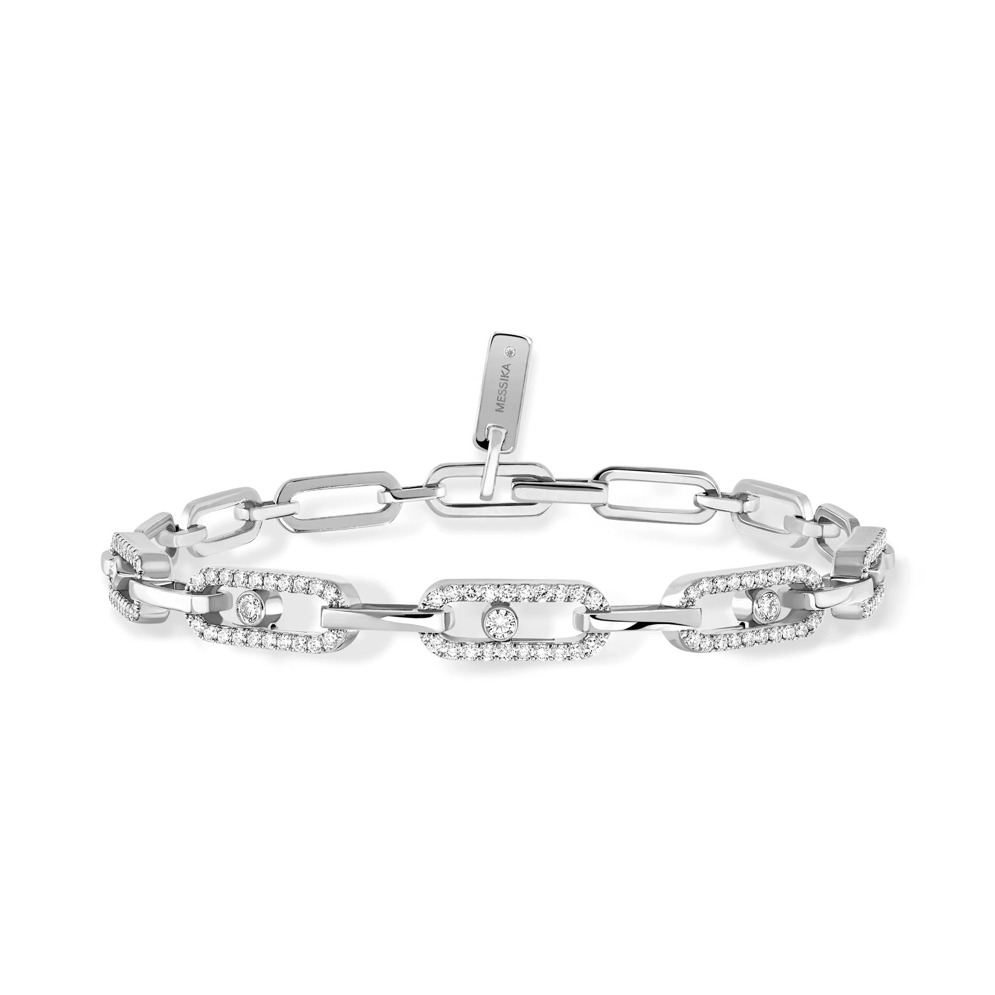 Messika Move Uno Multi Armband (12187-WG) aus Weißgold mit Diamant