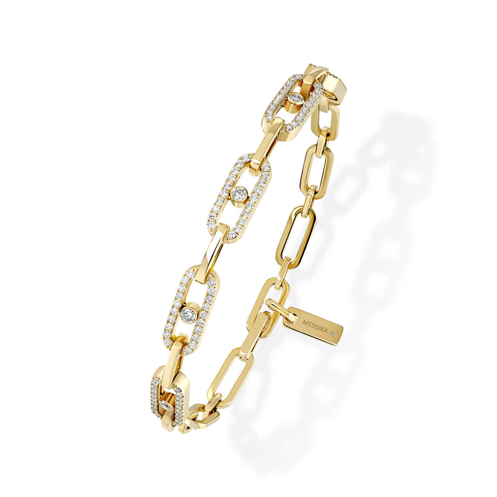Messika Move Uno Multi Armband (12187-YG) aus Gelbgold mit Diamant