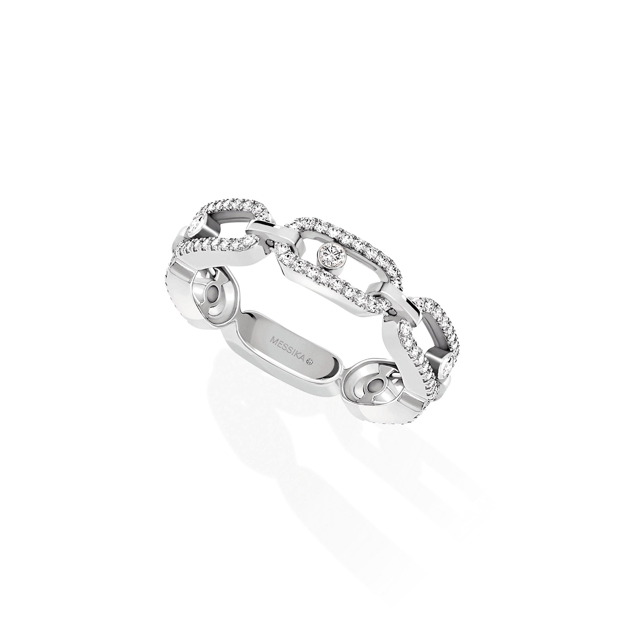 Messika Move Uno Multi Ring (12012-WG) aus Weißgold mit Diamant