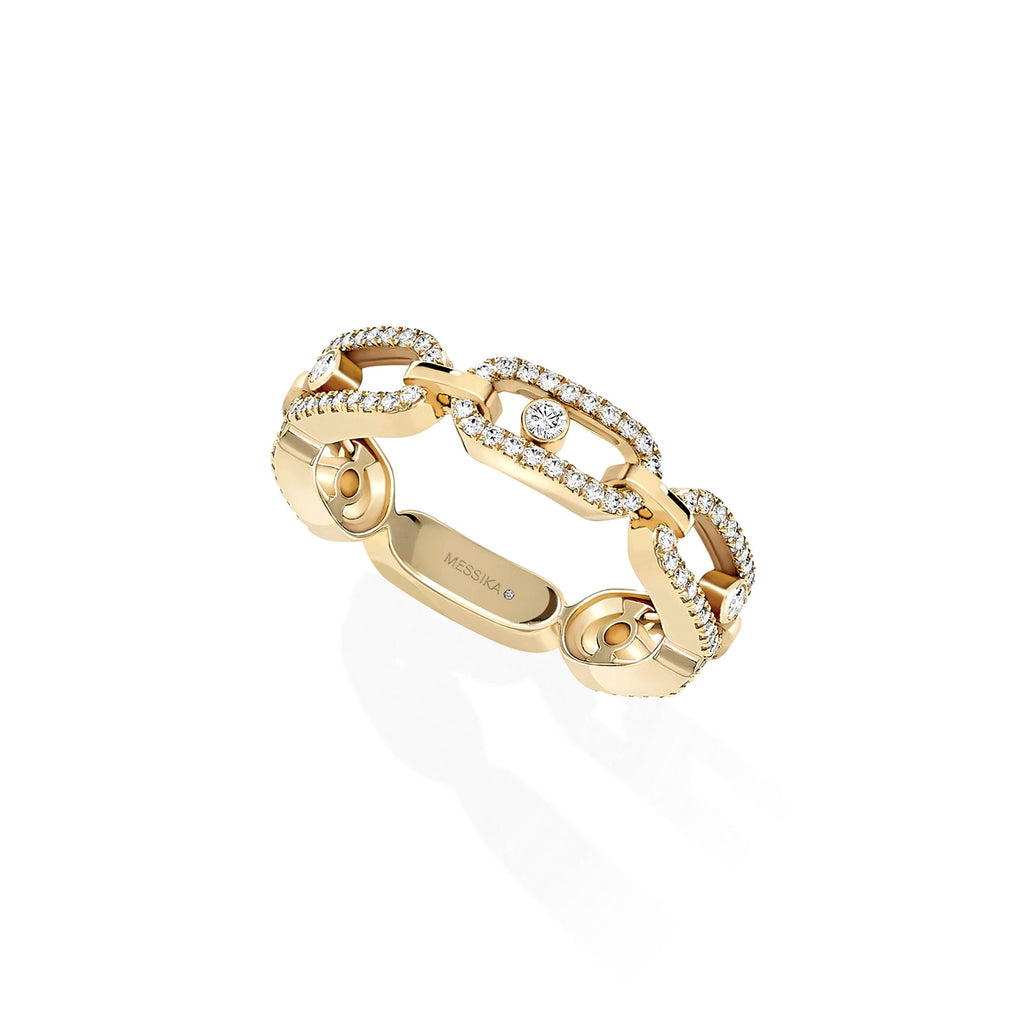 Messika Move Uno Multi Ring (12012-YG) aus Gelbgold mit Diamant