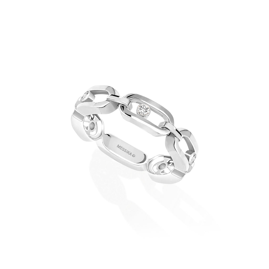Messika Move Uno Multi Ring (12078-WG) aus Weißgold mit Diamant
