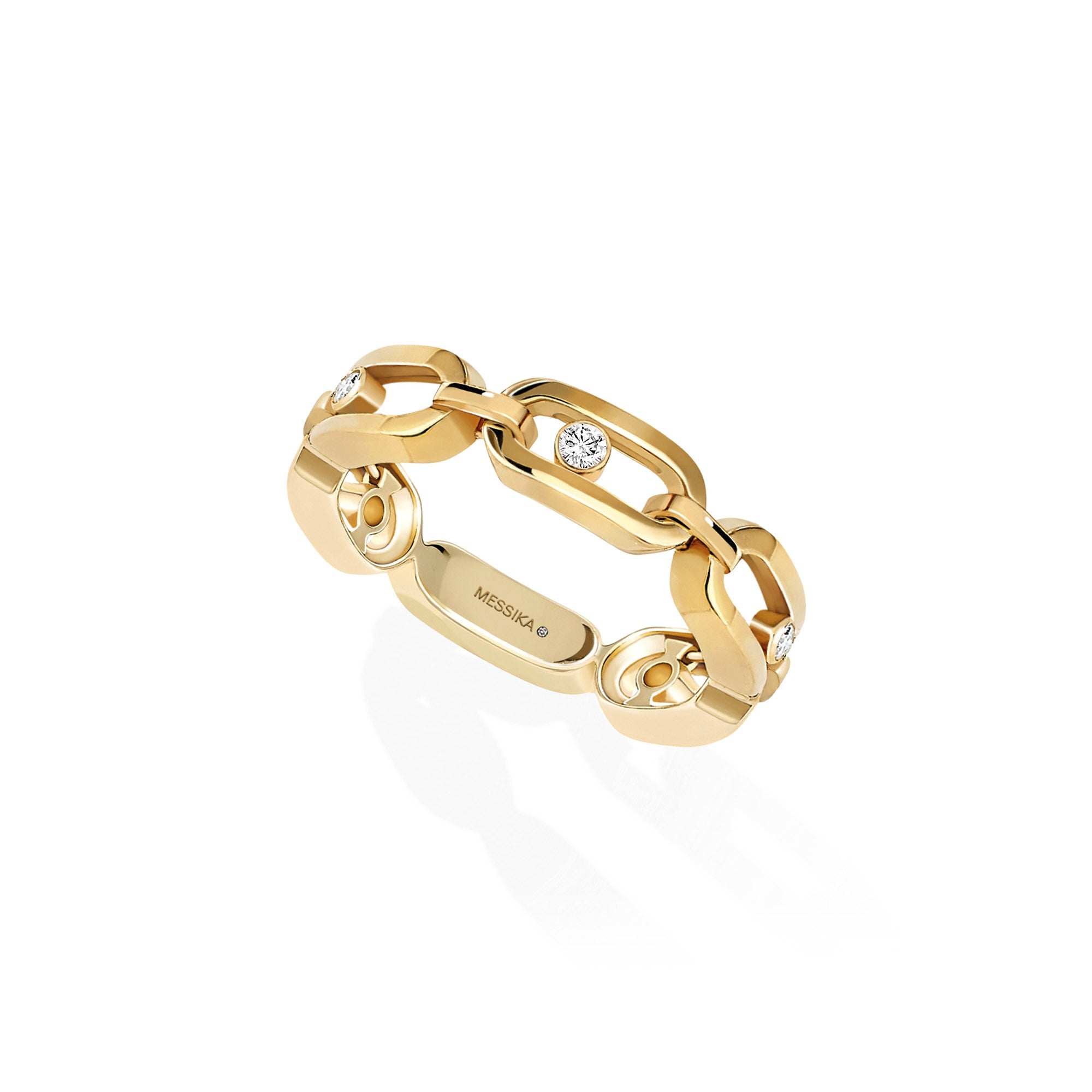 Messika Move Uno Multi Ring (12078-YG) aus Gelbgold mit Diamant