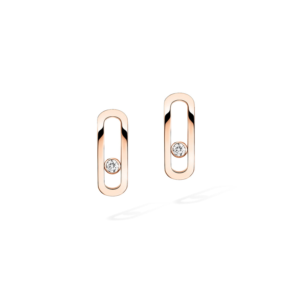Messika Move Uno Ohrringe (12182-PG) aus Roségold mit Diamant